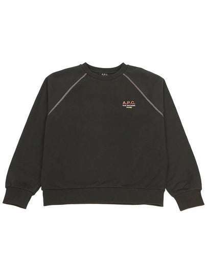 Sonia Cotton Sweatshirt Charcoal - A.P.C. - BALAAN 2