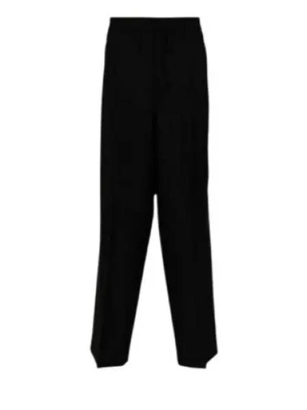 Wool Straight Pants Black - AMI - BALAAN 2