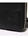 Vertical Pocket Calfskin Cross Bag Black - LOEWE - BALAAN 4