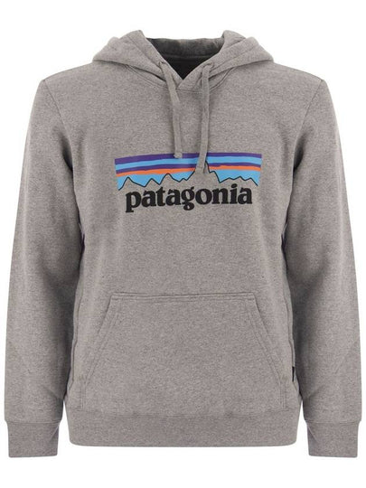 P 6 Logo Uprisal Hoodie Grey - PATAGONIA - BALAAN 2