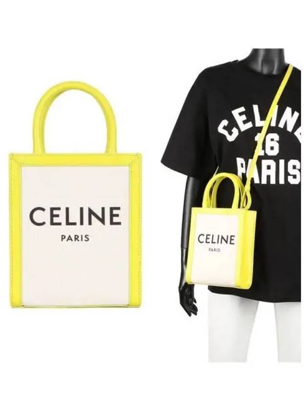 Mini canvas vertical bag 271550 - CELINE - BALAAN 1