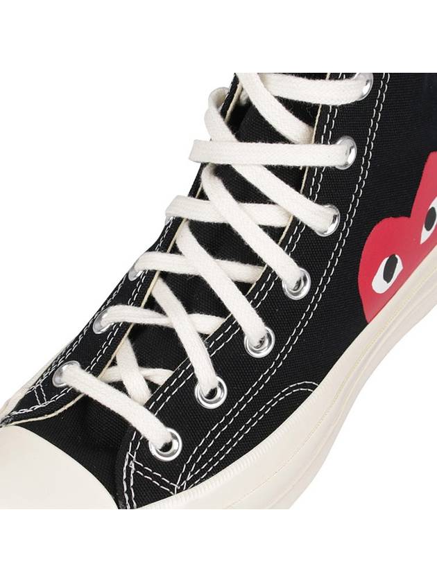 Chuck Taylor High Top Sneakers P1 K112 1 Black - COMME DES GARCONS - BALAAN 8