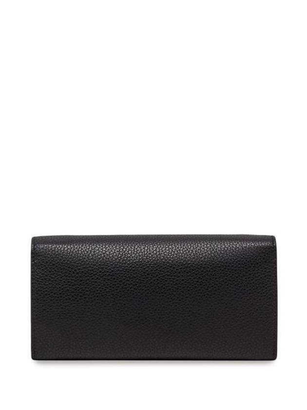 Gancini Chain Long Wallet Black - SALVATORE FERRAGAMO - BALAAN 3