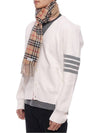 Check Cashmere Scarf Beige - BURBERRY - BALAAN 5