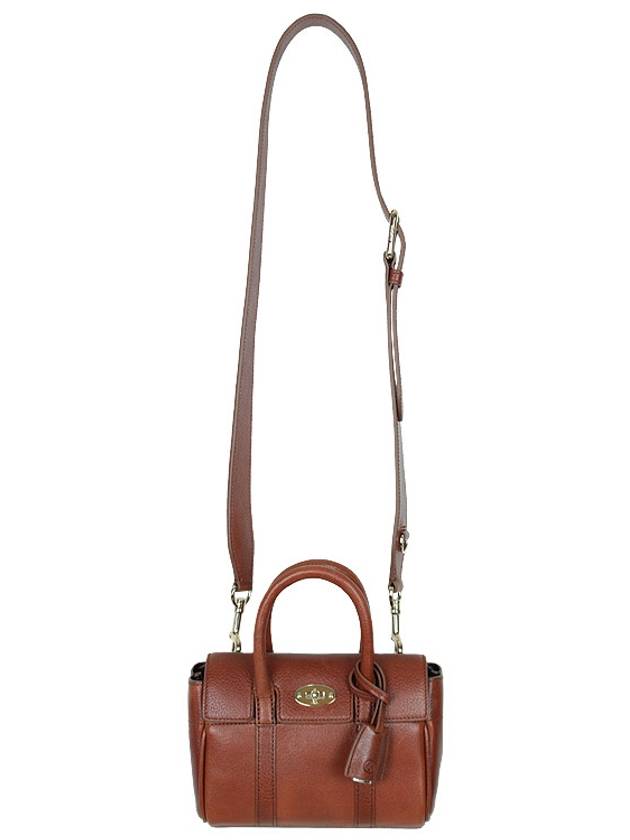 Mini Bayswater Tote Bag Brown - MULBERRY - BALAAN 4