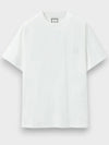 Luminous Back Logo Short Sleeve T-Shirt White - WOOYOUNGMI - BALAAN 3