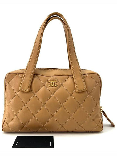 Wild Stitch Tote Bag Boston - CHANEL - BALAAN 1