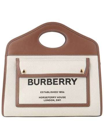 80367841 Canvas pocket cross bag 33734 - BURBERRY - BALAAN 1