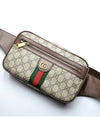 Ophidia GG Belt Bag Brown - GUCCI - BALAAN 5