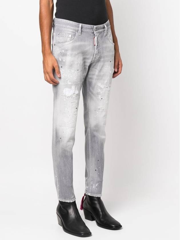 Skater Washing Jeans Grey - DSQUARED2 - BALAAN 4