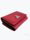 ORB Logo Small Frame Half Wallet Red - VIVIENNE WESTWOOD - BALAAN 2