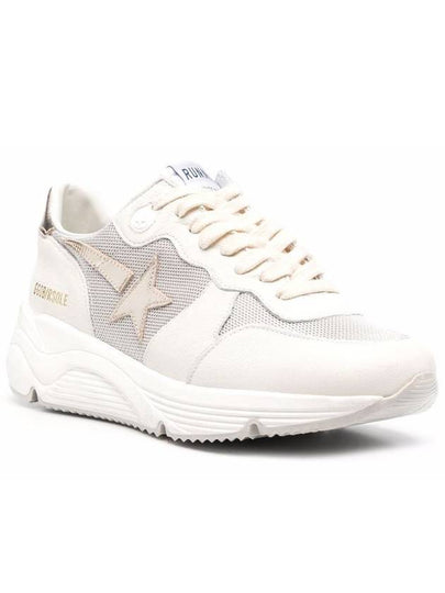 Running Sole Low Top Sneakers White Silver - GOLDEN GOOSE - BALAAN 2