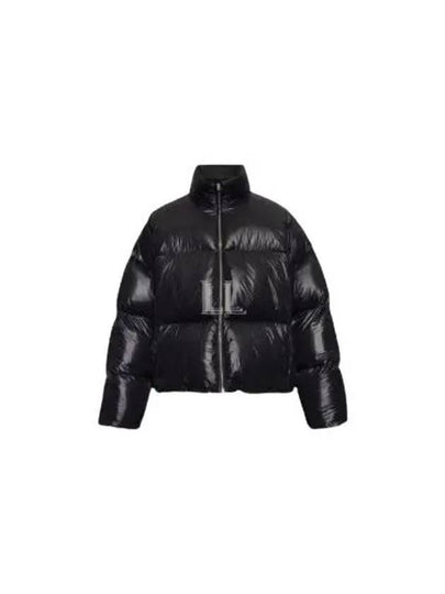 Zip Up Padding Black - JIL SANDER - BALAAN 2