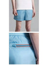 Logo Swim Shorts Blue - MONCLER - BALAAN 6