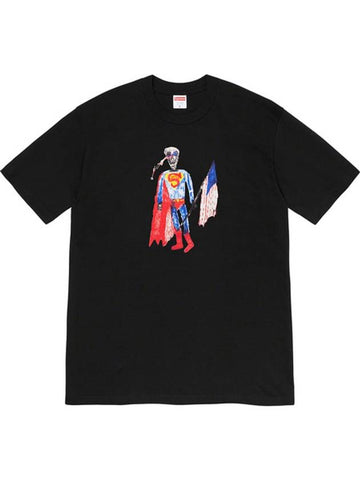 Skeleton Tee Black Supreme - SUPREME - BALAAN 1