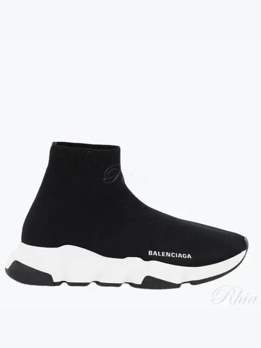 Speed Trainer High Top Sneakers Black - BALENCIAGA - BALAAN 2