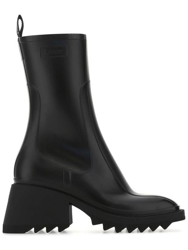 Betty Chunky Sole Rain Boots Black - CHLOE - BALAAN 2