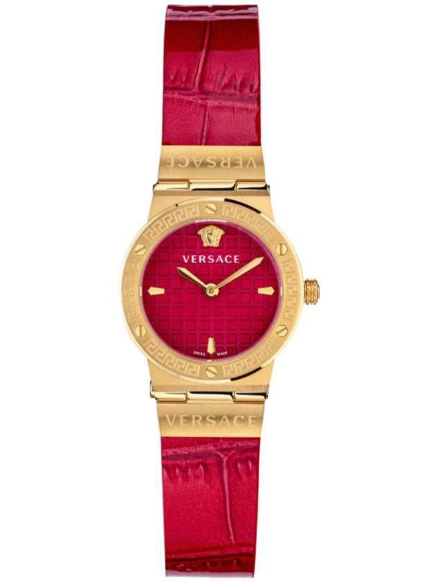 Greca Logo Mini Watch Red - VERSACE - BALAAN 1