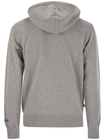 Men's grey Tribeca sweatshirt with Vacanze di Natale logo embroidery - MC 2 SAINT BARTH - BALAAN 2