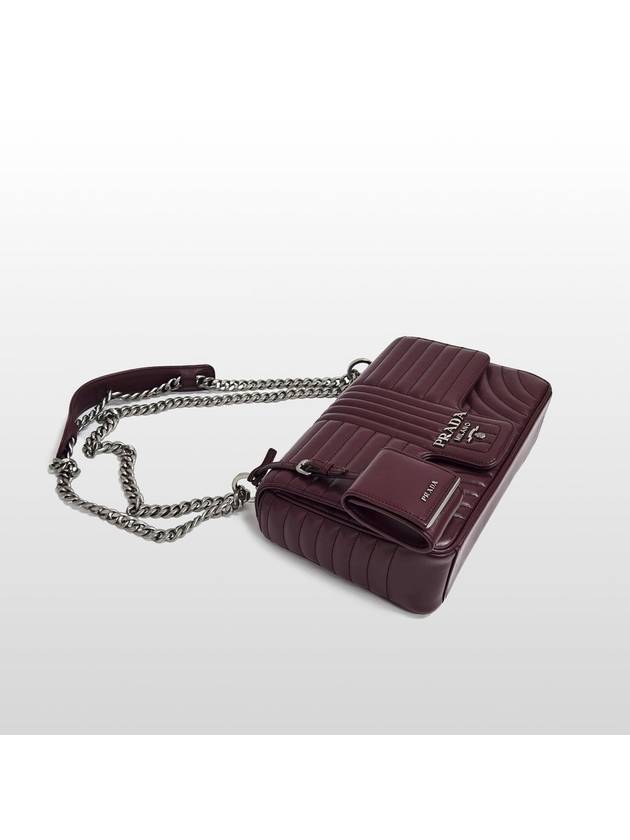 Prada Diagram Large Chain Shoulder Bag 1BD135 - PRADA - BALAAN 7