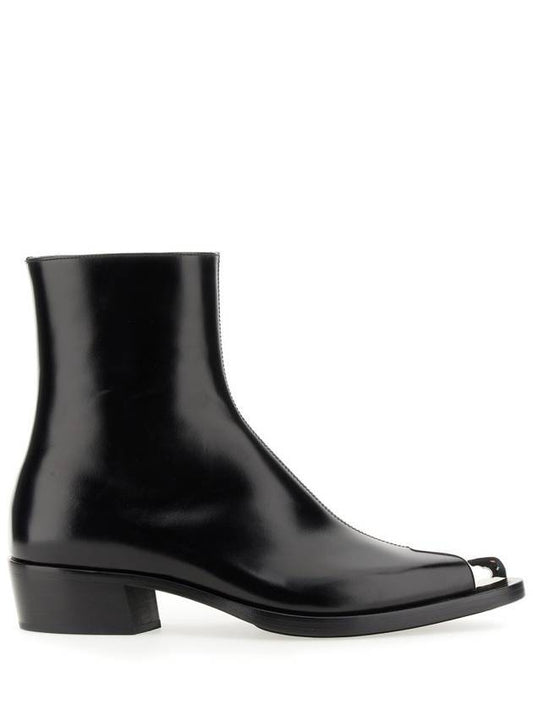 Punk Ankle Boots Black - ALEXANDER MCQUEEN - BALAAN 2