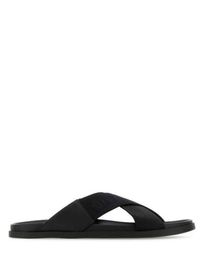 Cross Strap Sandal Slippers Black - GIVENCHY - BALAAN 2