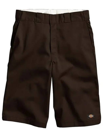 Loose fit work shorts dark brown 42283 DB - DICKIES - BALAAN 1