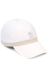 Front Embroidered Logo Ball Cap Beige - BRUNELLO CUCINELLI - BALAAN 2