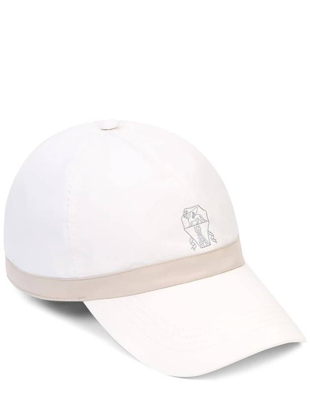 Front Embroidered Logo Ball Cap Beige - BRUNELLO CUCINELLI - BALAAN 2