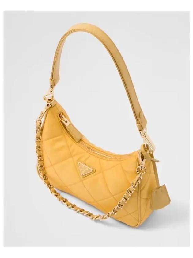 Re-Nylon Mini Bag Maze Yellow - PRADA - BALAAN 6