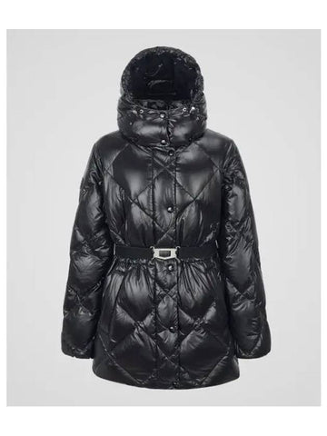 Points 5 Aliska N Black Women s Down Jacket - DUVETICA - BALAAN 1