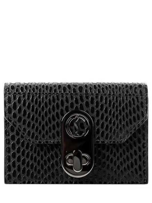 Elisa Card Wallet Black - CHRISTIAN LOUBOUTIN - BALAAN 2