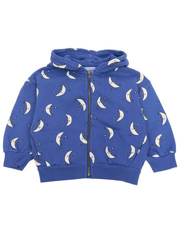 Kids brushed hood zip up B224AC064 421 - BOBO CHOSES - BALAAN 1