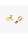 Women's Forever Earrings Gold - FENDI - BALAAN 5