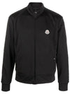 Studded Track Jacket Black - MONCLER - BALAAN 2