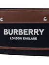 Technical Cotton Leather Mini Pocket Tote Bag Black - BURBERRY - BALAAN 7