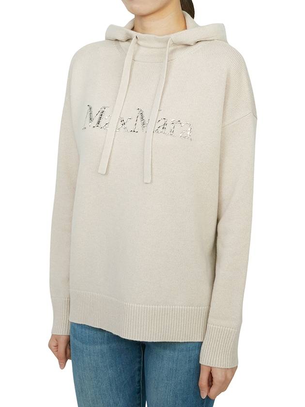 Women s Hooded Knit 29366103650 GORIZIA 001 - MAX MARA - BALAAN 4