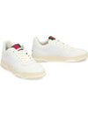 Re Web Leather Low Top Sneakers White - GUCCI - BALAAN 4