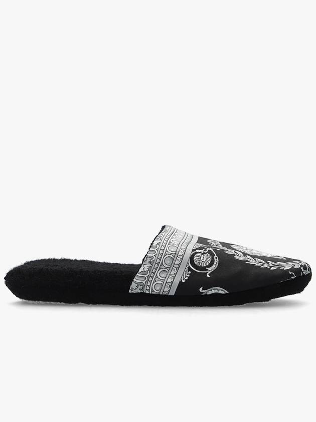 Men's I Love Baroque Slippers Black - VERSACE - BALAAN 2