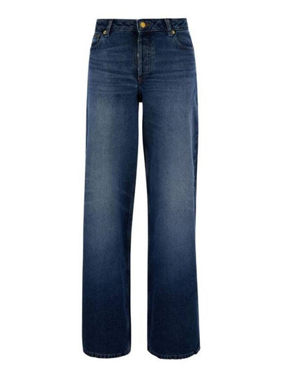 Elisabeth Straight Wide Jean Blue - A.P.C. - BALAAN 2