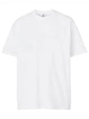 Men's Logo Short Sleeve T-Shirt White - BURBERRY - BALAAN 2