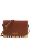 Hampshire House Check Long Strap Cross Bag Brown - BURBERRY - BALAAN 2