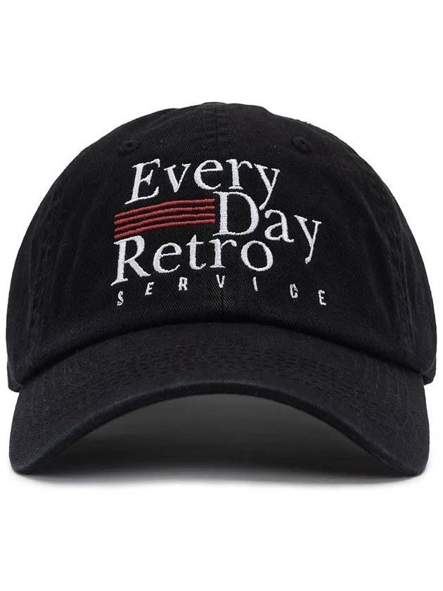 EDRS WASHED BALL CAP BLACK - POLYGRAM - BALAAN 4