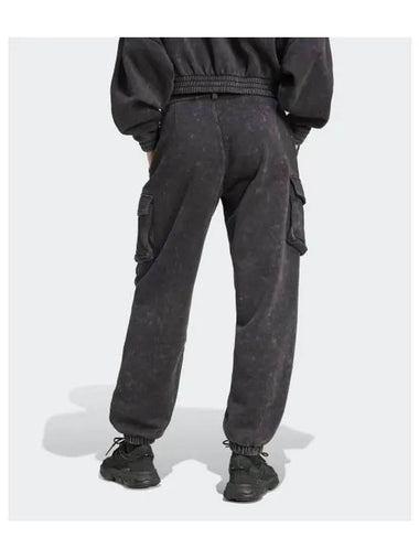 Washed Cargo Track Pants Black - ADIDAS - BALAAN 1