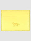 Fox Patch Card Wallet Lime Green - MAISON KITSUNE - BALAAN 2