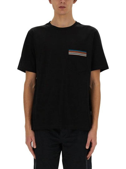 Pocket T-Shirt M1R306UH00088 - PAUL SMITH - BALAAN 2