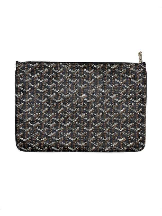 Sena Clutch Bag MM Black APMSENAT2 01 - GOYARD - BALAAN 1