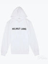 Core Logo Hoodie White - HELMUT LANG - BALAAN 2