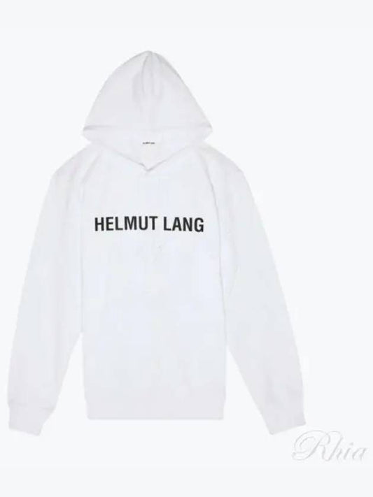 Core Logo Hoodie White - HELMUT LANG - BALAAN 2