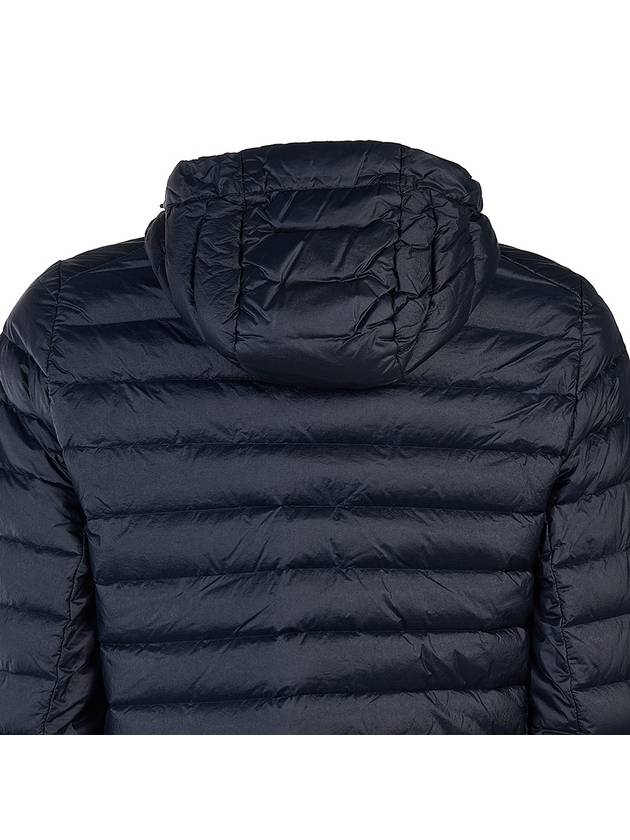 Loom Woven Chambers R Nylon Down TC Light Hoodie Down Jacket Midnight Blue - STONE ISLAND - BALAAN 6